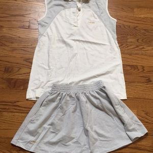 Beautiful like new HEAD Tennis Shirt and Skirt